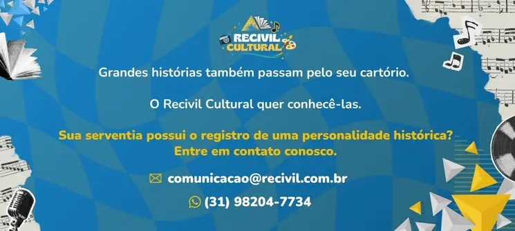 Grandes histórias também passam pelo seu cartório - Recivil Grandes histórias também passam pelo seu cartório - Recivil