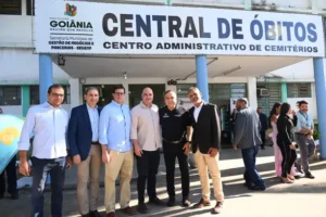 Mabel inaugura posto de cartórios na Central de Óbitos de Goiânia para atendimento fora do expediente Mabel inaugura posto de cartórios na Central de Óbitos de Goiânia para atendimento fora do expediente