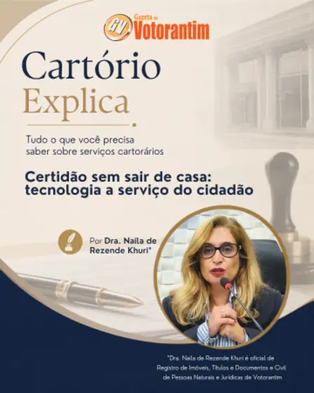 Cartório Explica - Certidão sem sair de casa: tecnologia a serviço do cidadão Cartório Explica - Certidão sem sair de casa: tecnologia a serviço do cidadão