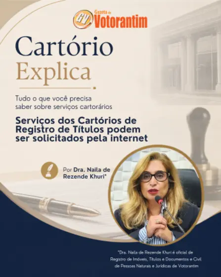 Cartório Explica – serviços dos Cartórios de Registro de Títulos podem ser solicitados pela internet Cartório Explica – serviços dos Cartórios de Registro de Títulos podem ser solicitados pela internet