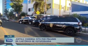 Ex-tabelião e sete funcionários de um cartório são condenados por esquema criminoso em Votuporanga Ex-tabelião e sete funcionários de um cartório são condenados por esquema criminoso em Votuporanga