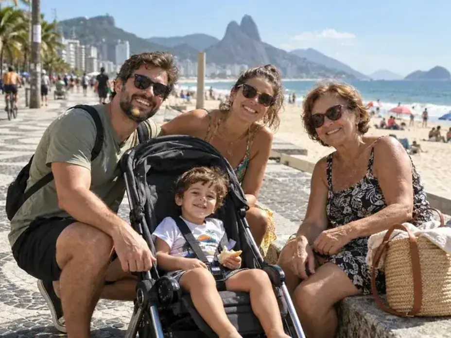 Família comparando holding familiar e doação em vida para planejamento sucessório