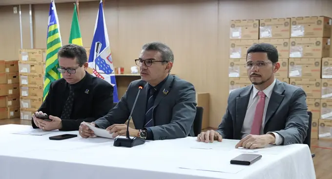 Presidente do TRE-PI faz abertura do treinamento da 2ª turma de chefes de cartório Presidente do TRE-PI faz abertura do treinamento da 2ª turma de chefes de cartório