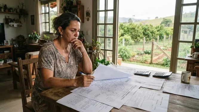 Casal compra pequena chácara por contrato particular, vive no local durante 11 anos e só procura cartório ... Casal compra pequena chácara por contrato particular, vive no local durante 11 anos e só procura cartório ...