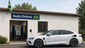 Tecnologia de carro elétrico "salva" cartório eleitoral no Paraná; entenda Tecnologia de carro elétrico "salva" cartório eleitoral no Paraná; entenda